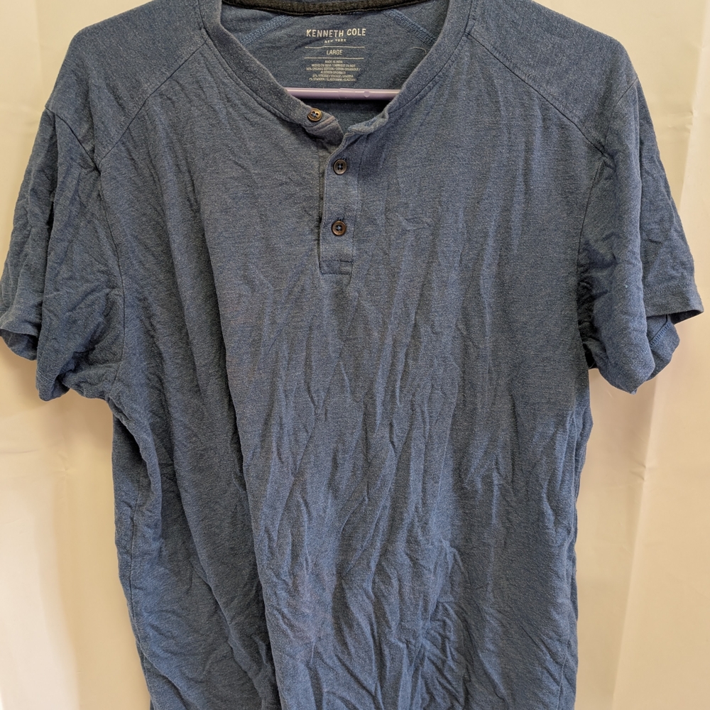 Kenneth Cole Blue Men's Shirt